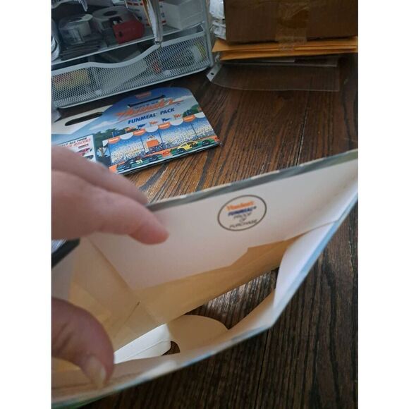VTG 1990 Hardees Days of Thunder Funmeal Boxes Lot 4 NASCAR Unused Movie Promo - Picture 5 of 6